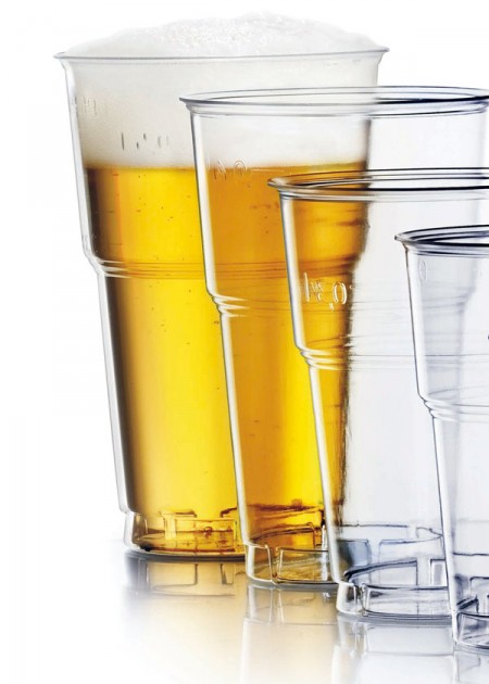 Bicchieri Glas in PS e PP per bevande fredde